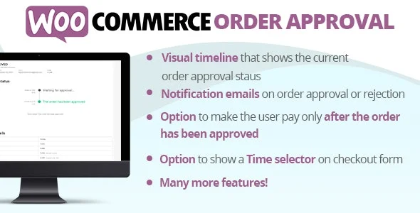 دانلود افزونه WooCommerce Order Approval