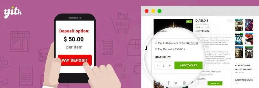 دانلود افزونه YITH WooCommerce Deposits and Down Payments Premium