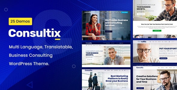 دانلود قالب شرکتی Consultix برای وردپرس