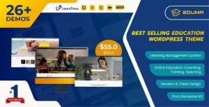 دانلود قالب Eduma برای وردپرس راست چین به همراه ترجمه