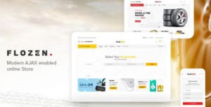 دانلود قالب ایجکسی ووکامرس Flozen