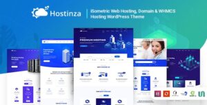 دانلود قالب Hostinza برای وردپرس - قالب هاستینگ و WHMCS