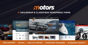 دانلود قالب Motors برای وردپرس