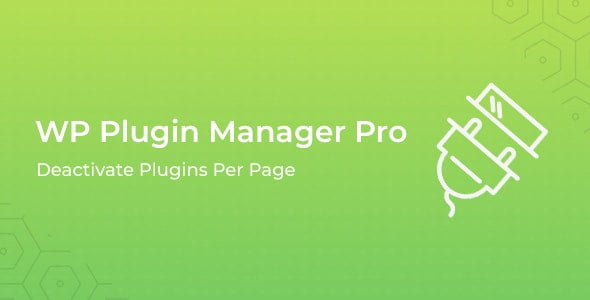دانلود افزونه WP Plugin Manager Pro - Deactivate plugins per page