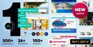 دانلود قالب Book Your Travel راست چین برای وردپرس