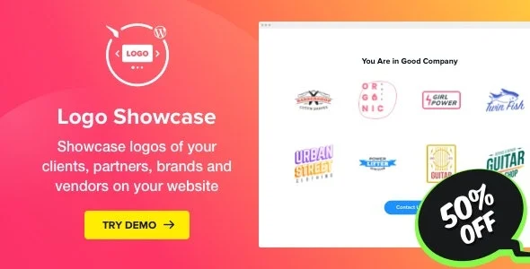 دانلود افزونه نمایش لوگو Logo Showcase برای وردپرس