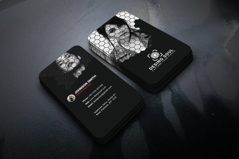 دانلود Photography Business Card Template - کارت ویزیت عکاسی