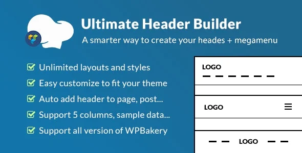 دانلود افزونه Ultimate Header Builder برای WPBakery Page Builder