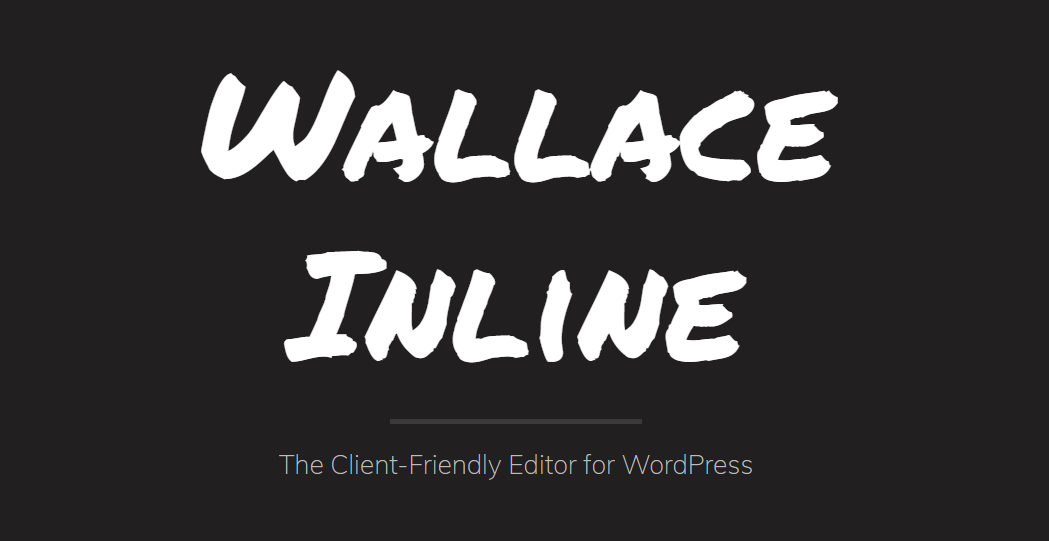 دانلود افزونه Wallace Inline برای وردپرس