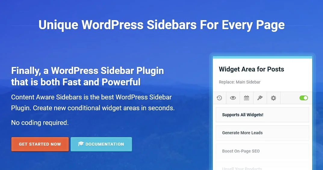 دانلود افزونه Content Aware Sidebars Pro برای وردپرس