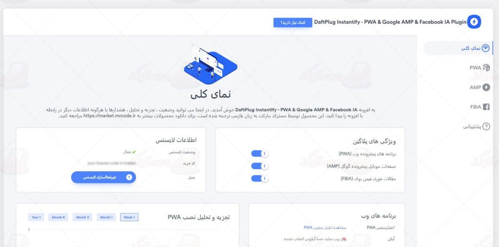 ترجمه فارسی افزونه اینستنتیفای instantify