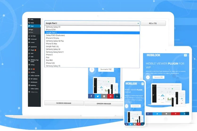 دانلود افزونه Mobilook Premium برای وردپرس