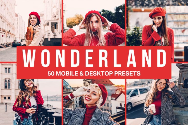 دانلود 50 Wonderland Lightroom Presets LUTs