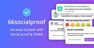 دانلود اسکریپت 66socialproof