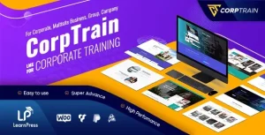 دانلود قالب CorpTrain - قالب سایت آموزشی وردپرس