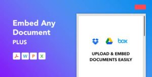 دانلود افزونه Embed Any Document Plus برای وردپرس