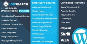 دانلود افزونه JobSearch برای وردپرس