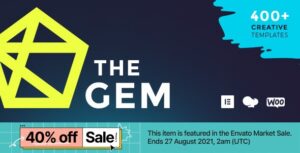 دانلود قالب چندمنظوره TheGem برای وردپرس