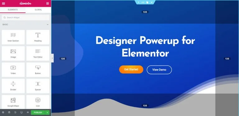 دانلود افزونه Designer Powerup برای المنتور