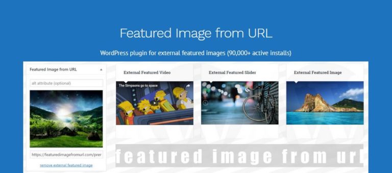دانلود افزونه Featured Image from URL Premium