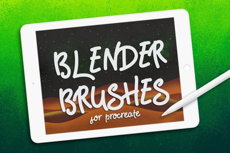 دانلود BLENDER BRUSHES FOR PROCREATE