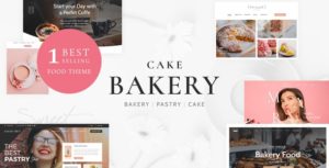 دانلود قالب Sweet Cake Bakery برای وردپرس