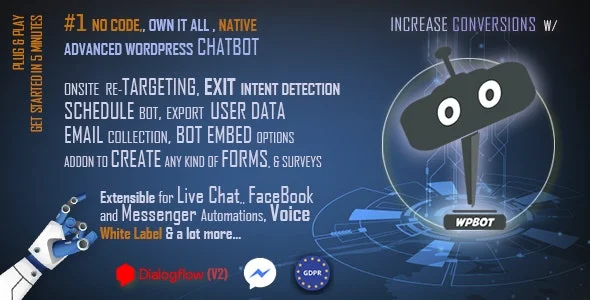 دانلود افزونه ChatBot for WordPress