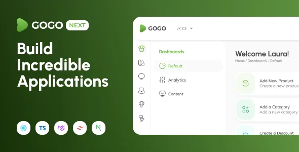 دانلود Gogo Next React Typescript