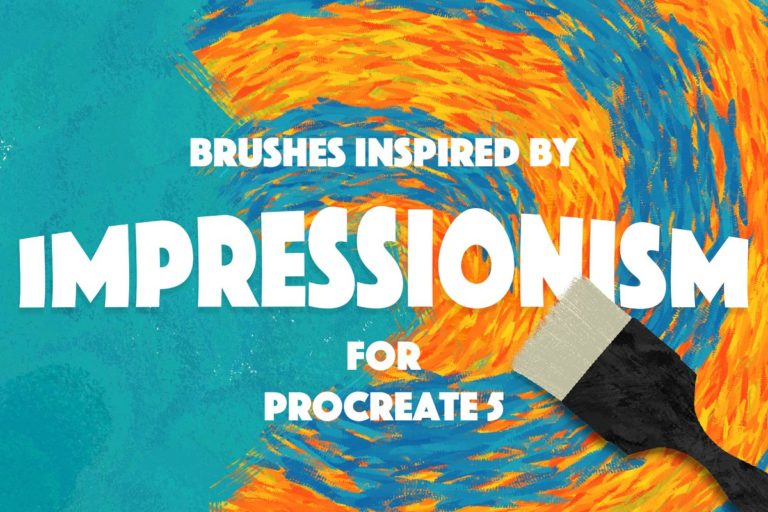 دانلود IMPRESSIONISM BRUSHES PROCREATE 5