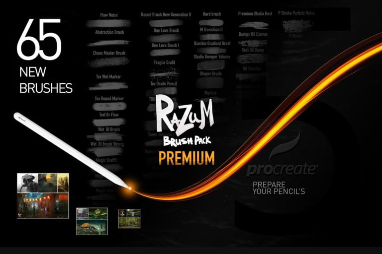 دانلود پک براش پروکریت RAZUM_INC BRUSH PACK PREMIUM