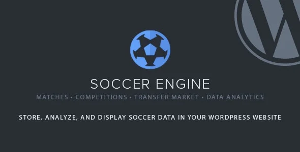 دانلود افزونه Soccer Engine برای وردپرس