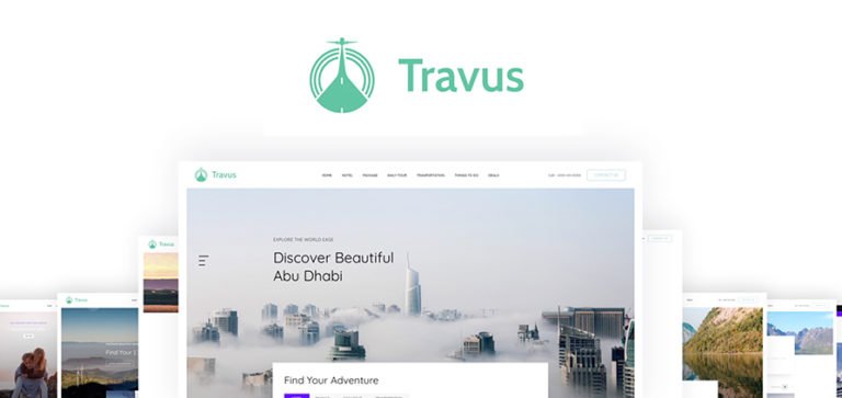 دانلود قالب Travus برای جوملا