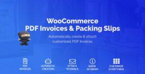دانلود افزونه WooCommerce PDF Invoices & Packing Slips