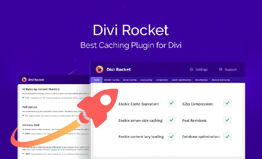 دانلود افزونه Divi Rocket