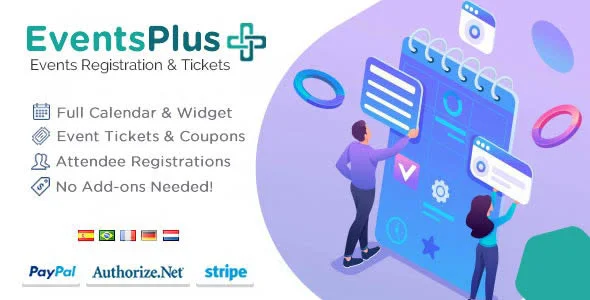 دانلود افزونه EventsPlus برای وردپرس