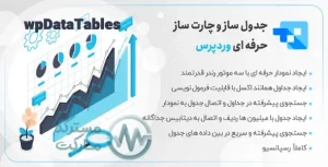 دانلود افزونه wpDataTables برای وردپرس