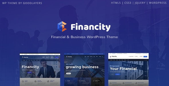 دانلود قالب Financity برای وردپرس