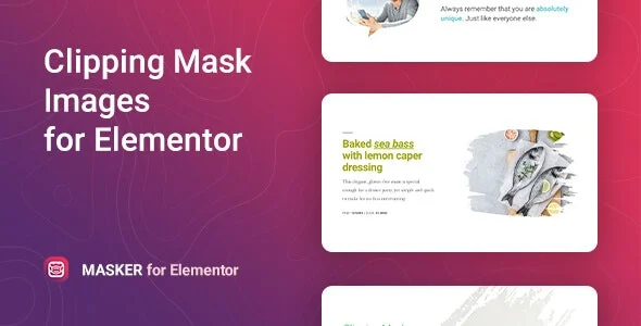 دانلود افزونه Masker برای المنتور