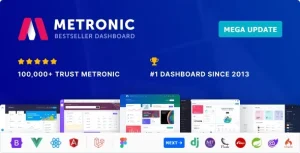 دانلود قالب Metronic