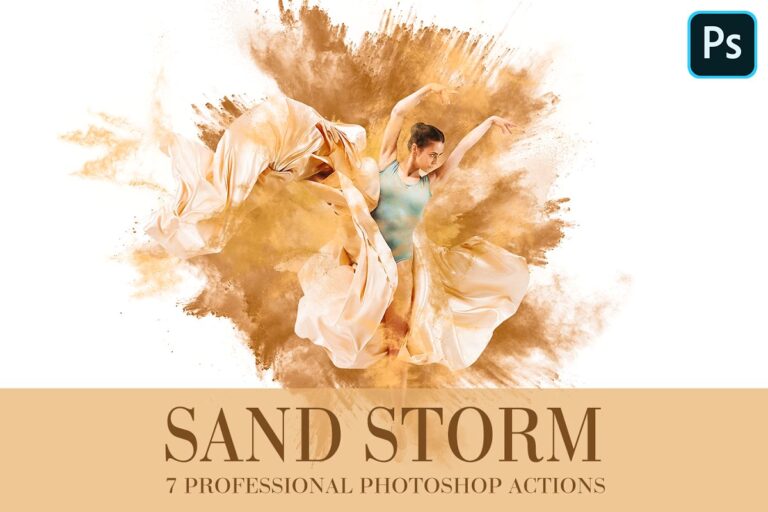 دانلود Sand Storm اکشن طوفان شن برای فتوشاپ
