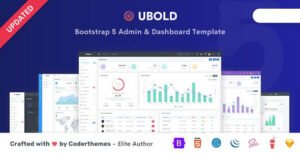 دانلود قالب مدیریتی Ubold