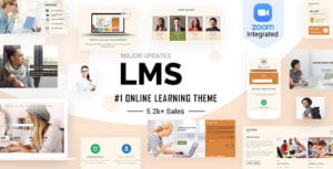 دانلود قالب LMS راست چین برای وردپرس