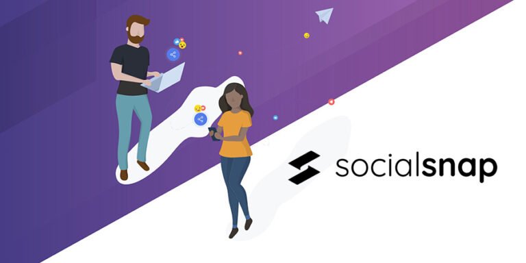 دانلود افزونه Social Snap برای وردپرس