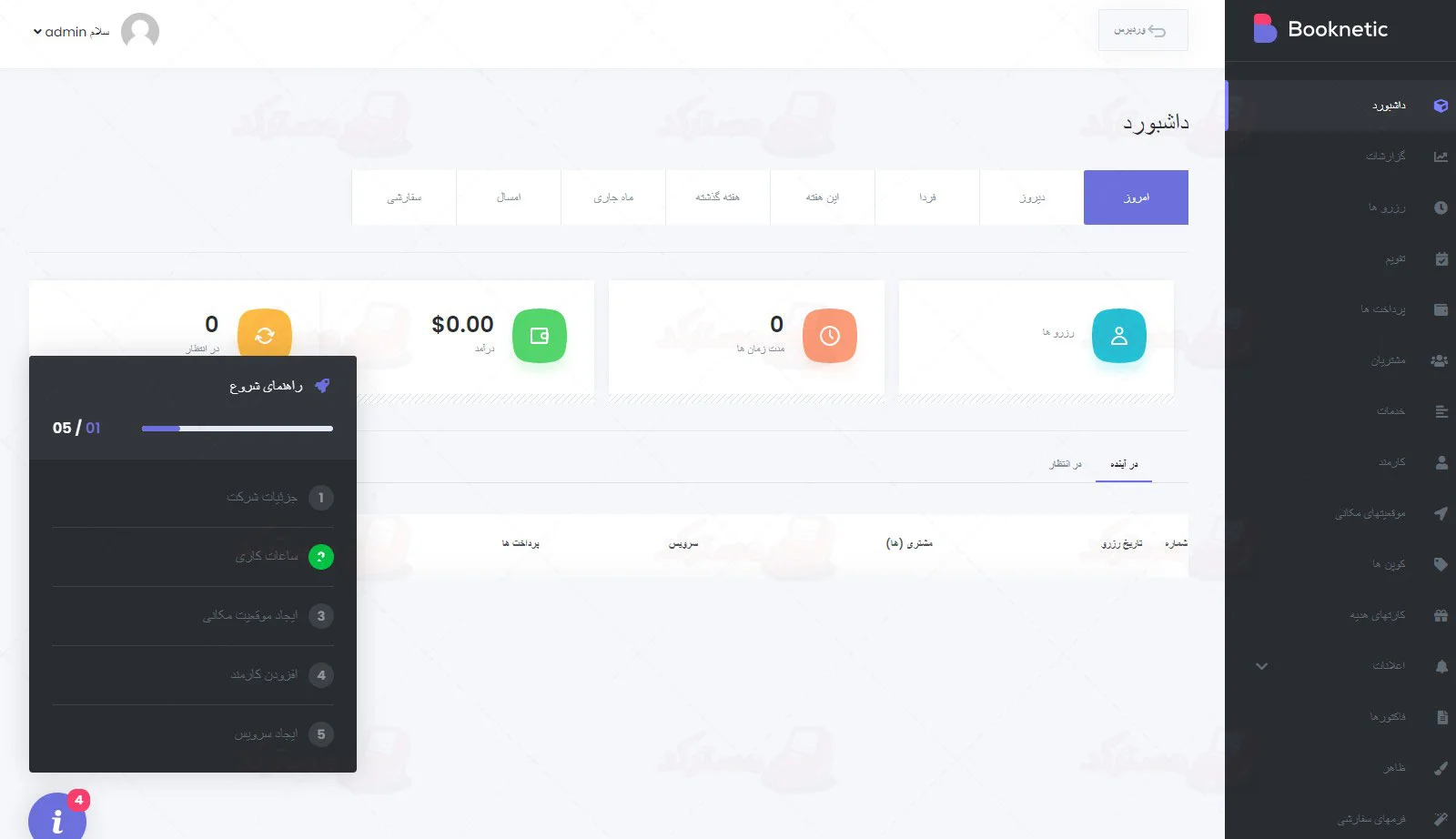ترجمه فارسی افزونه بوکنتیک