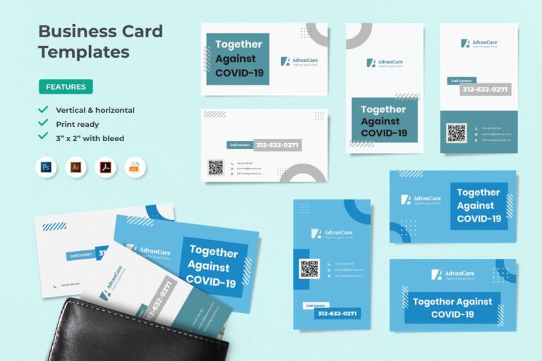 دانلود طرح لایه باز کارت ویزیت Business Card JG95XCB