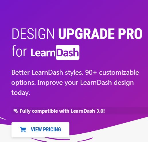 دانلود افزونه Design Upgrade Pro for LearnDash