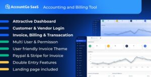 دانلود اسکریپت AccountGo SaaS