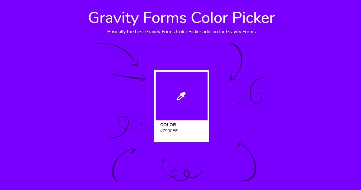 دانلود افزونه Gravity Forms Color Picker