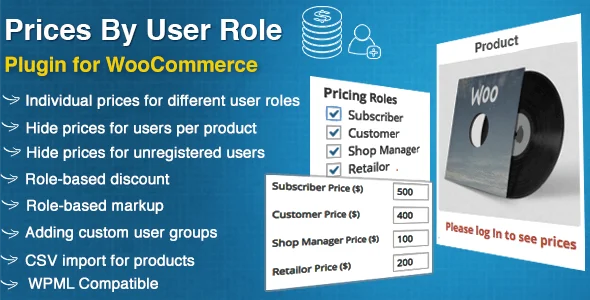 دانلود افزونه Prices By User Role for WooCommerce