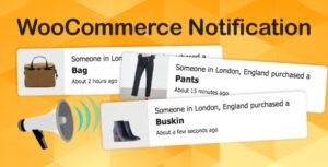 دانلود افزونه WooCommerce Notification برای وردپرس